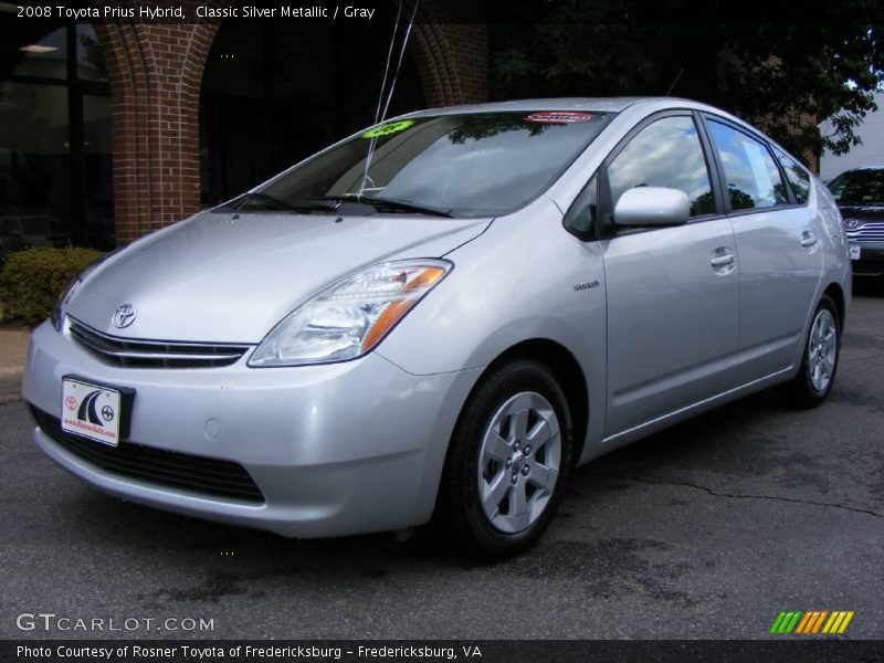 Classic Silver Metallic / Gray 2008 Toyota Prius Hybrid