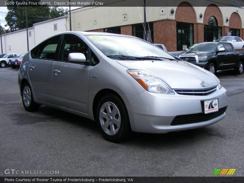 Classic Silver Metallic / Gray 2008 Toyota Prius Hybrid