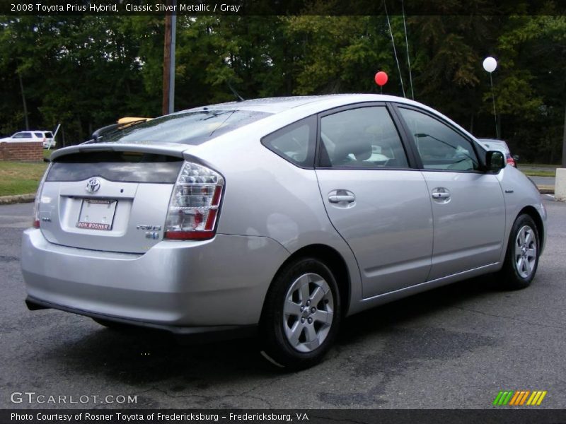 Classic Silver Metallic / Gray 2008 Toyota Prius Hybrid