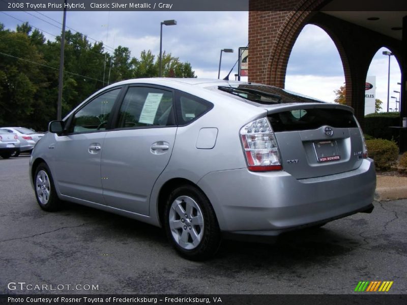 Classic Silver Metallic / Gray 2008 Toyota Prius Hybrid