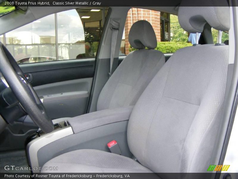 Classic Silver Metallic / Gray 2008 Toyota Prius Hybrid