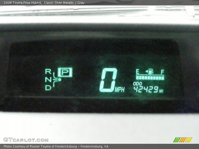 Classic Silver Metallic / Gray 2008 Toyota Prius Hybrid