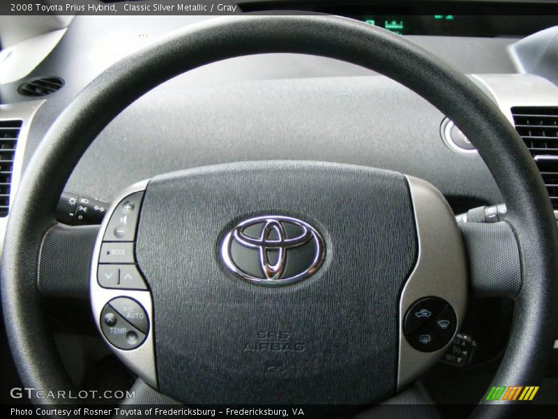 Classic Silver Metallic / Gray 2008 Toyota Prius Hybrid