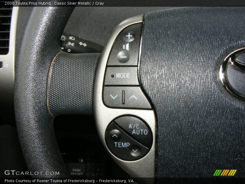 Classic Silver Metallic / Gray 2008 Toyota Prius Hybrid