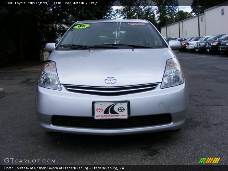 Classic Silver Metallic / Gray 2008 Toyota Prius Hybrid