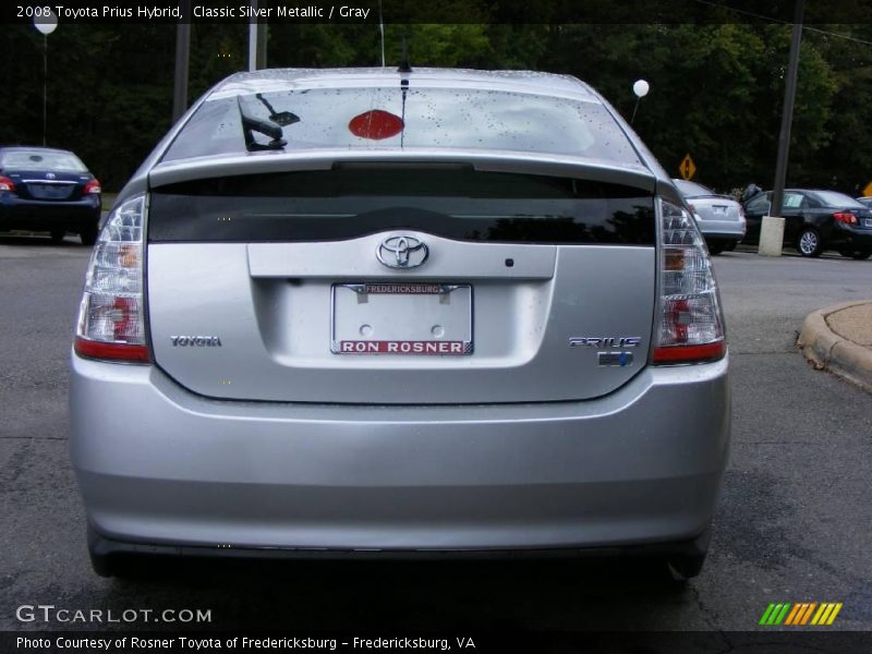 Classic Silver Metallic / Gray 2008 Toyota Prius Hybrid