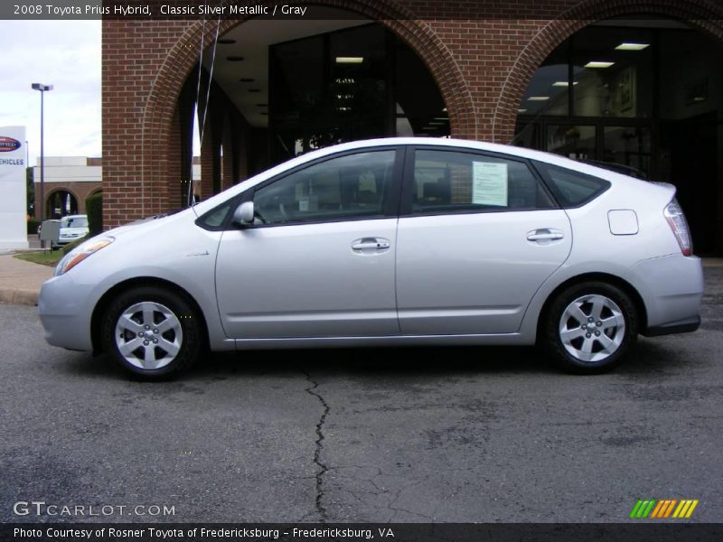 Classic Silver Metallic / Gray 2008 Toyota Prius Hybrid