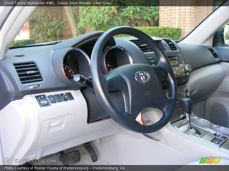 Classic Silver Metallic / Ash Gray 2008 Toyota Highlander 4WD