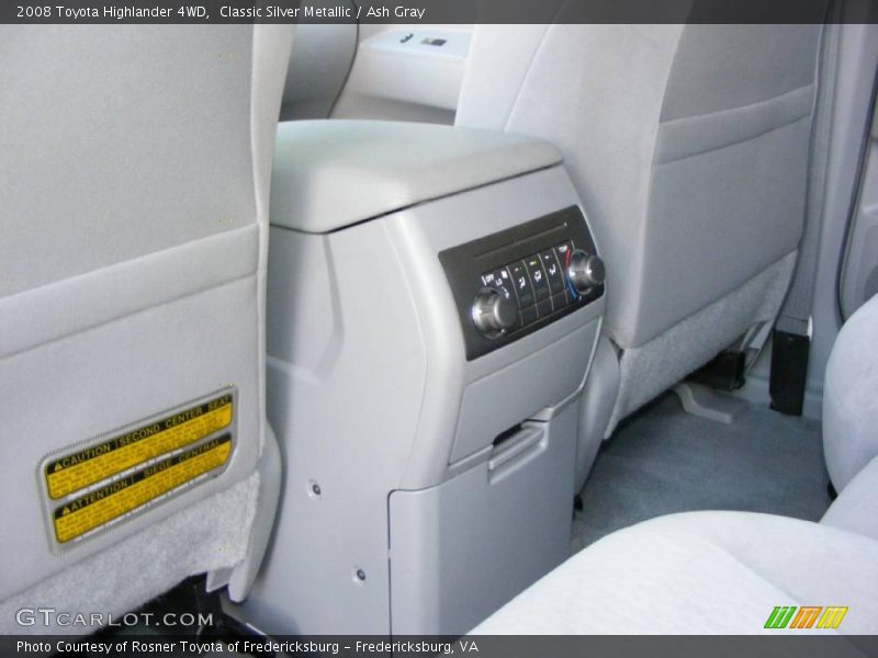 Classic Silver Metallic / Ash Gray 2008 Toyota Highlander 4WD