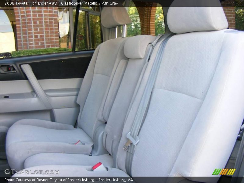 Classic Silver Metallic / Ash Gray 2008 Toyota Highlander 4WD