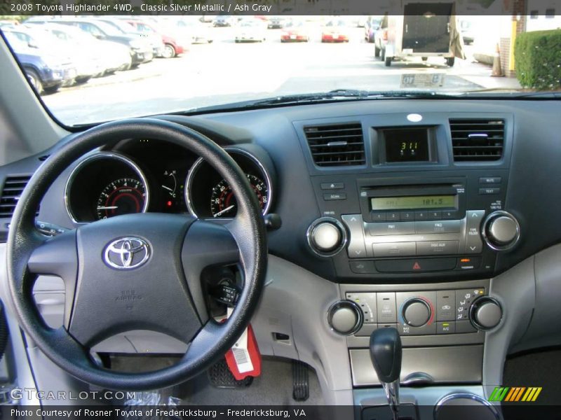 Classic Silver Metallic / Ash Gray 2008 Toyota Highlander 4WD