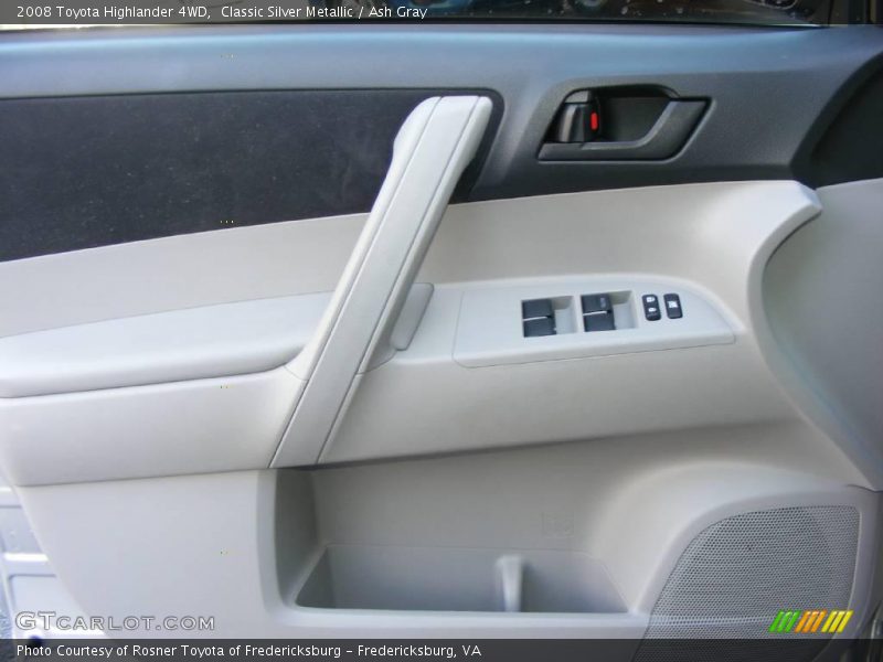 Classic Silver Metallic / Ash Gray 2008 Toyota Highlander 4WD
