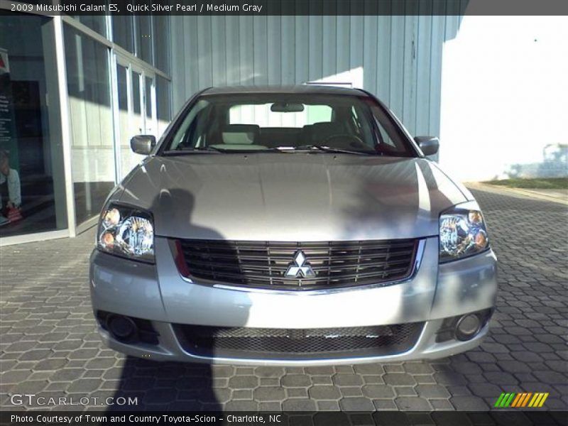 Quick Silver Pearl / Medium Gray 2009 Mitsubishi Galant ES