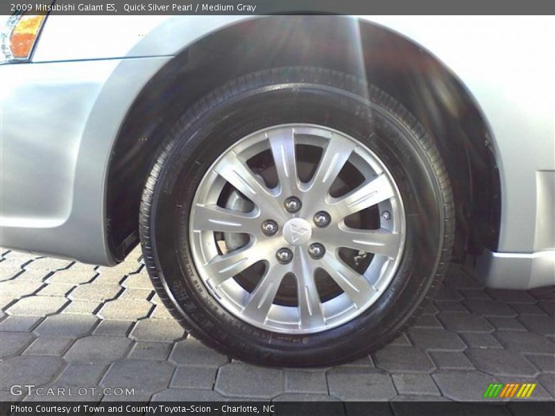 Quick Silver Pearl / Medium Gray 2009 Mitsubishi Galant ES