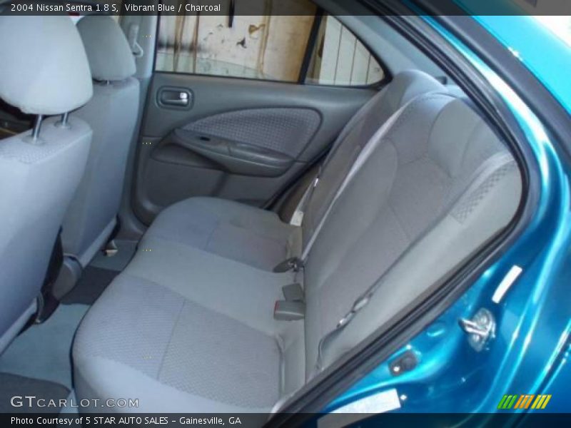 Vibrant Blue / Charcoal 2004 Nissan Sentra 1.8 S