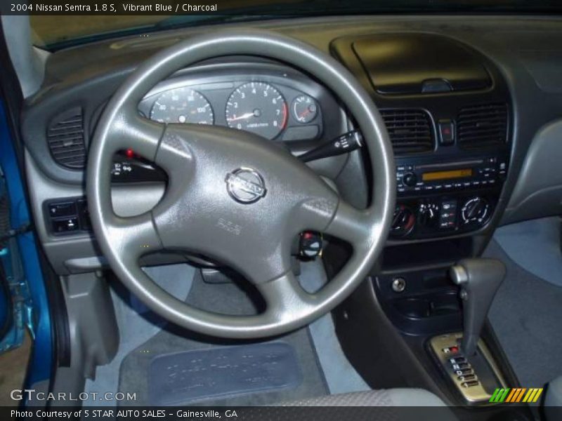 Vibrant Blue / Charcoal 2004 Nissan Sentra 1.8 S