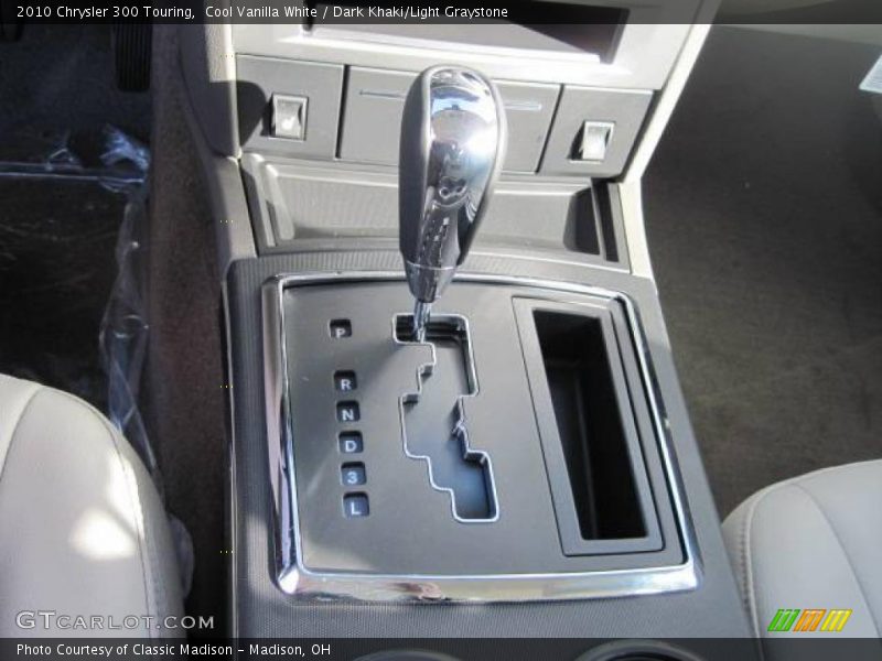 Cool Vanilla White / Dark Khaki/Light Graystone 2010 Chrysler 300 Touring