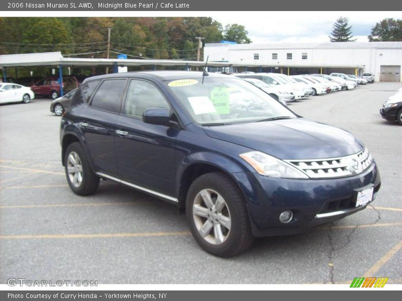 Midnight Blue Pearl / Cafe Latte 2006 Nissan Murano SL AWD