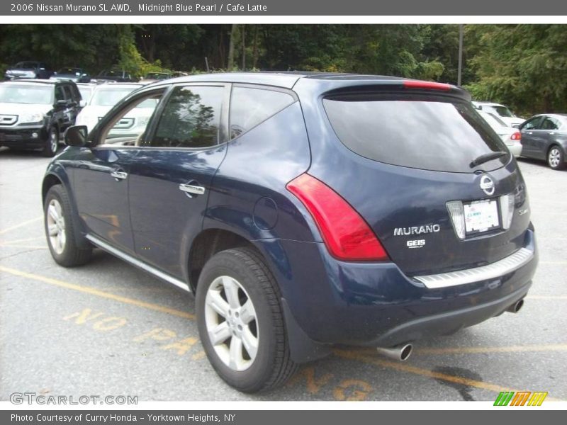 Midnight Blue Pearl / Cafe Latte 2006 Nissan Murano SL AWD