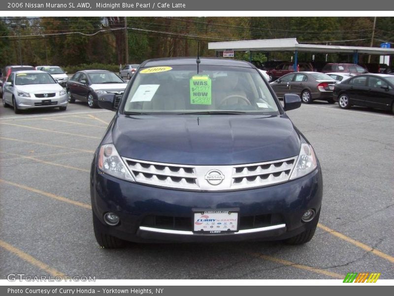 Midnight Blue Pearl / Cafe Latte 2006 Nissan Murano SL AWD