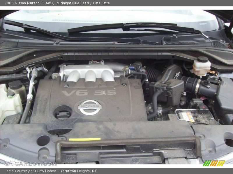 Midnight Blue Pearl / Cafe Latte 2006 Nissan Murano SL AWD