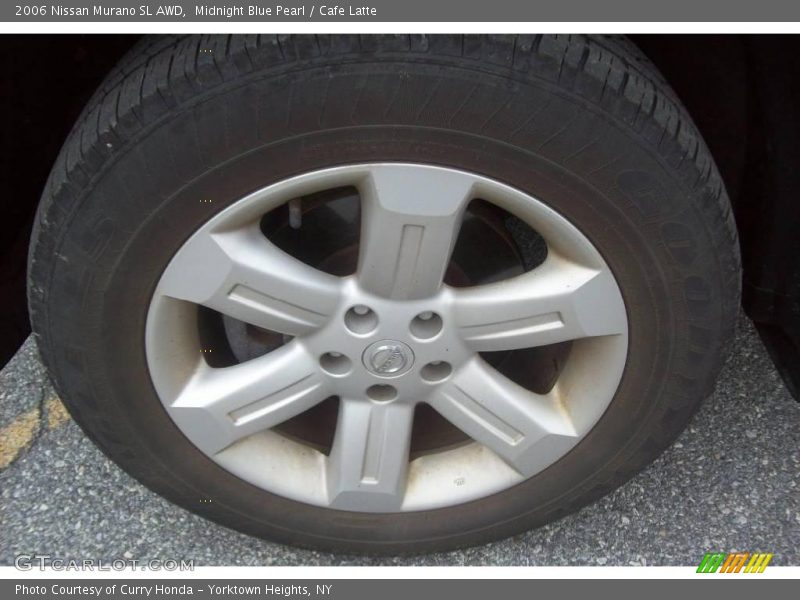 Midnight Blue Pearl / Cafe Latte 2006 Nissan Murano SL AWD