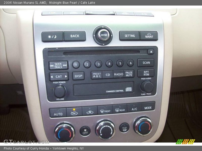 Midnight Blue Pearl / Cafe Latte 2006 Nissan Murano SL AWD