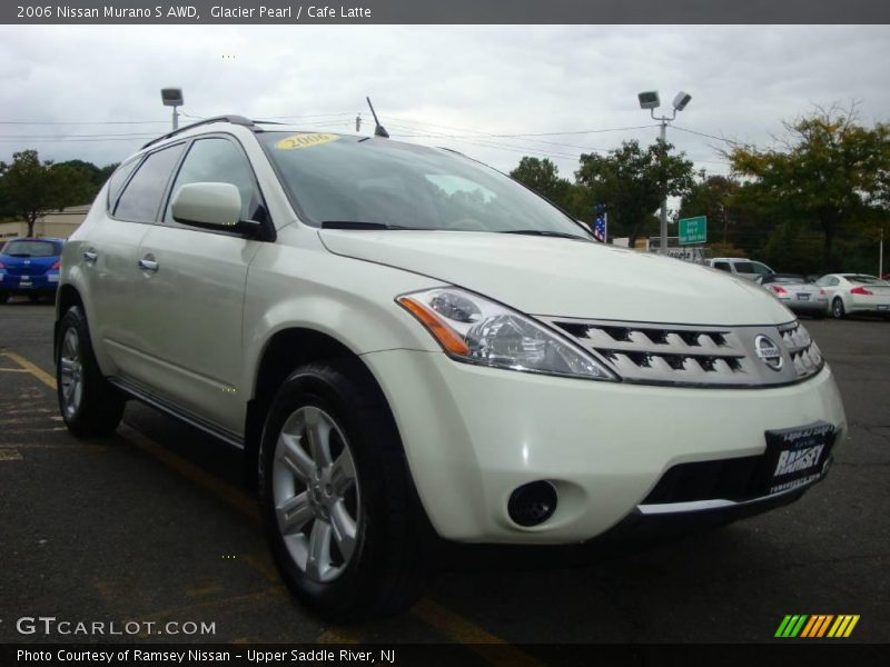 Glacier Pearl / Cafe Latte 2006 Nissan Murano S AWD