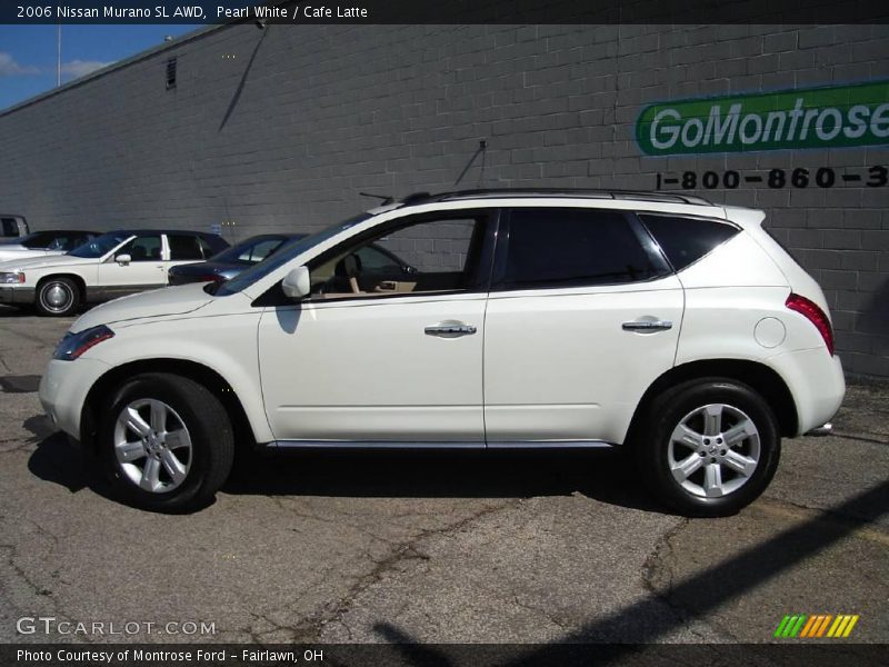 Pearl White / Cafe Latte 2006 Nissan Murano SL AWD