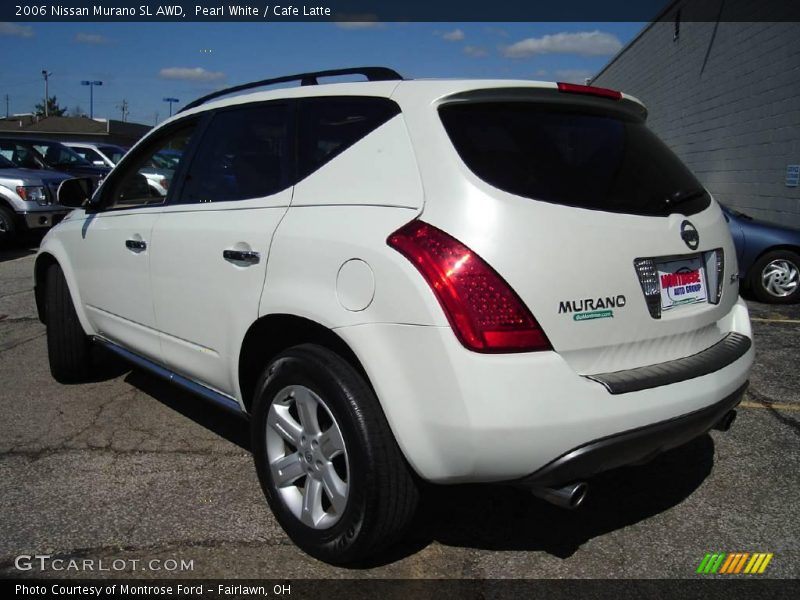 Pearl White / Cafe Latte 2006 Nissan Murano SL AWD