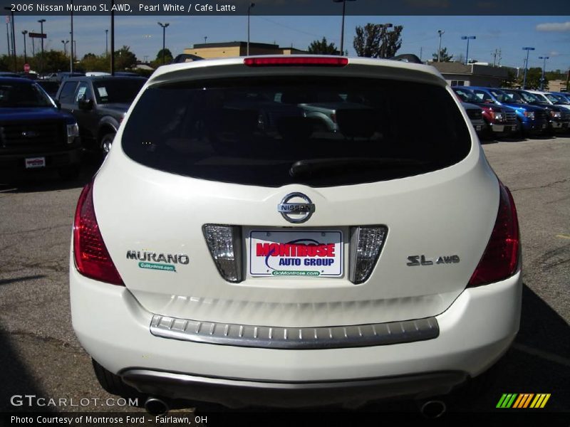 Pearl White / Cafe Latte 2006 Nissan Murano SL AWD