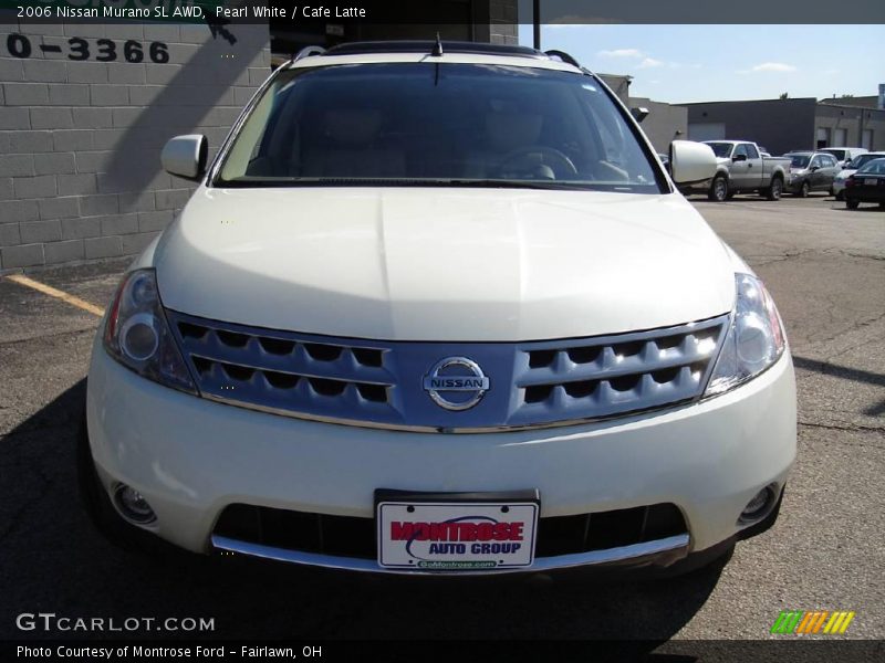 Pearl White / Cafe Latte 2006 Nissan Murano SL AWD