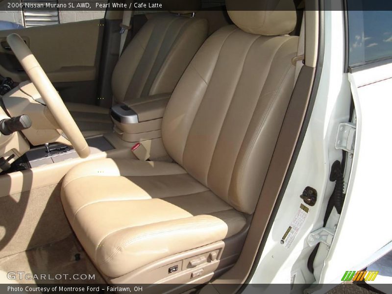 Pearl White / Cafe Latte 2006 Nissan Murano SL AWD