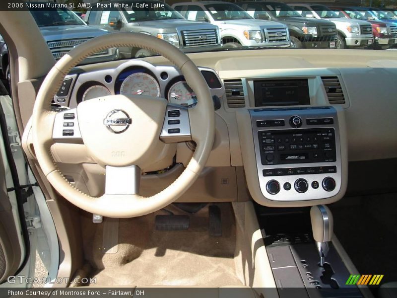 Pearl White / Cafe Latte 2006 Nissan Murano SL AWD
