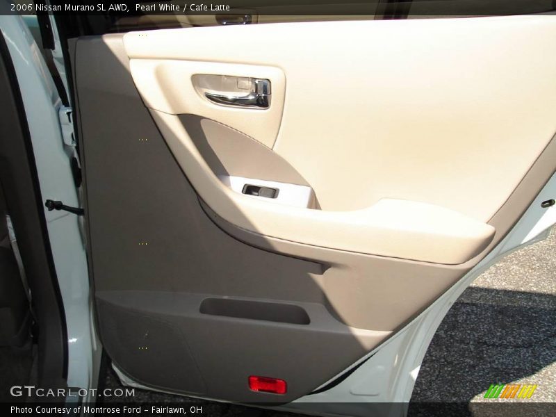 Pearl White / Cafe Latte 2006 Nissan Murano SL AWD