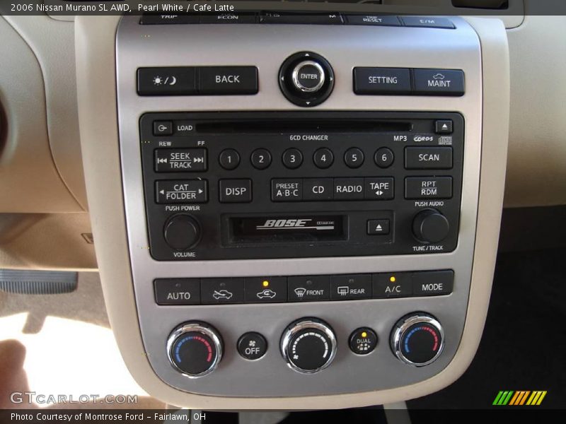 Pearl White / Cafe Latte 2006 Nissan Murano SL AWD