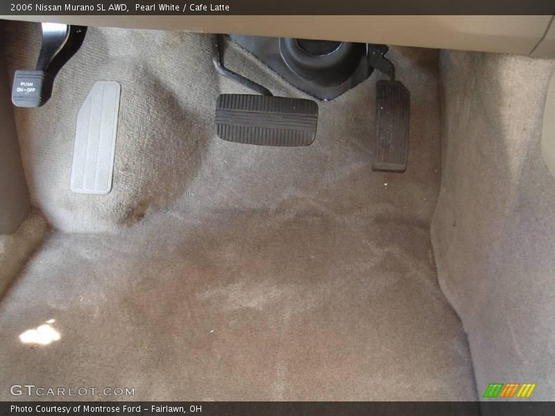 Pearl White / Cafe Latte 2006 Nissan Murano SL AWD