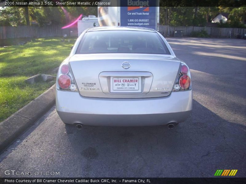 Sheer Silver Metallic / Charcoal 2006 Nissan Altima 3.5 SE