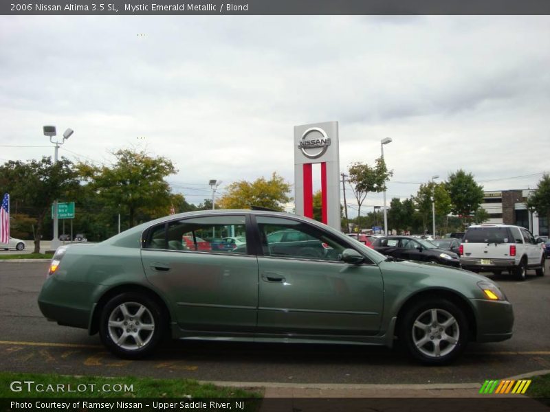 Mystic Emerald Metallic / Blond 2006 Nissan Altima 3.5 SL