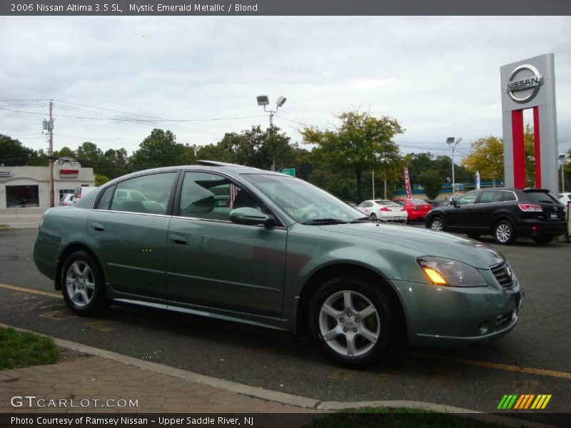 Mystic Emerald Metallic / Blond 2006 Nissan Altima 3.5 SL