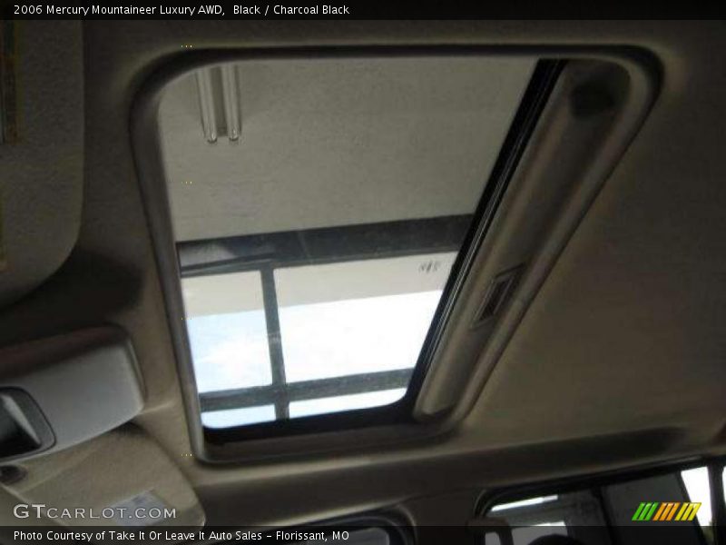 Black / Charcoal Black 2006 Mercury Mountaineer Luxury AWD