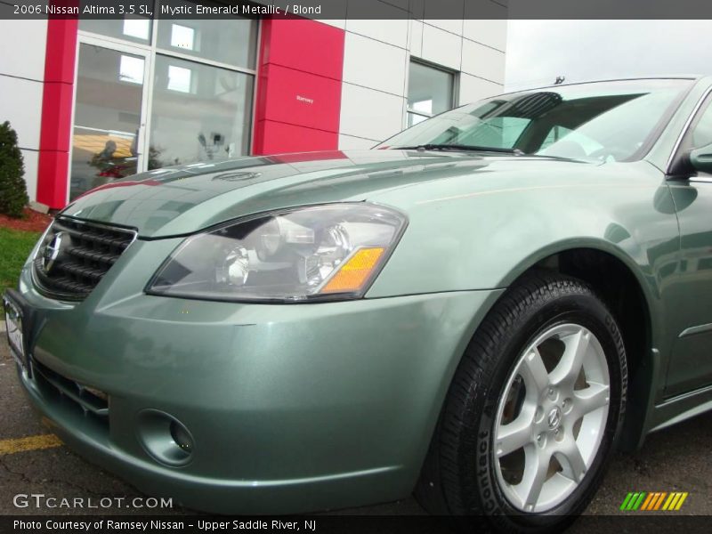 Mystic Emerald Metallic / Blond 2006 Nissan Altima 3.5 SL