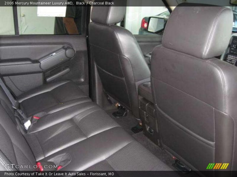 Black / Charcoal Black 2006 Mercury Mountaineer Luxury AWD