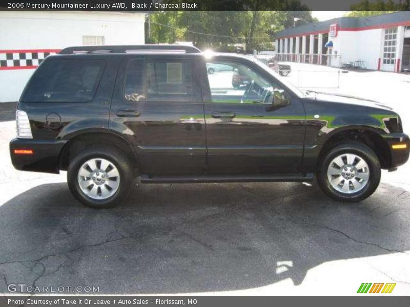 Black / Charcoal Black 2006 Mercury Mountaineer Luxury AWD