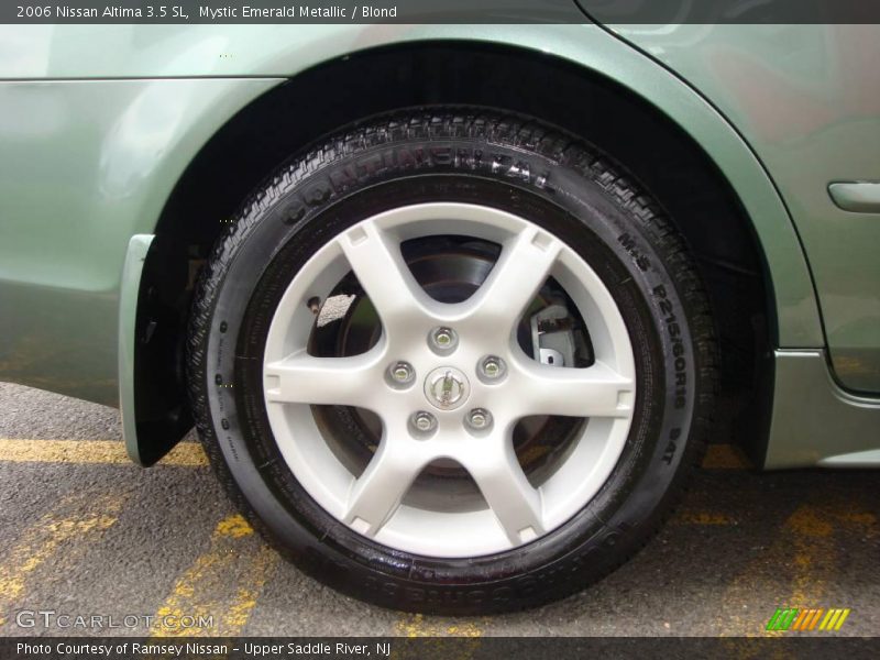 Mystic Emerald Metallic / Blond 2006 Nissan Altima 3.5 SL