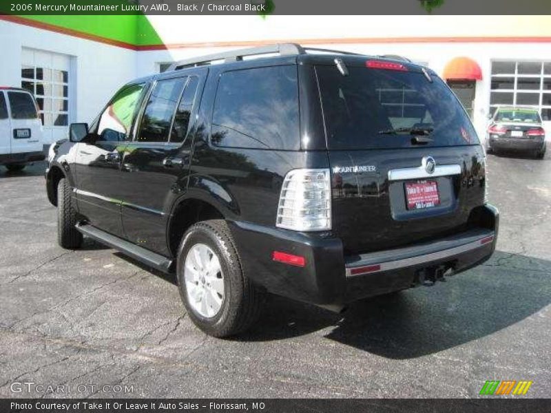 Black / Charcoal Black 2006 Mercury Mountaineer Luxury AWD
