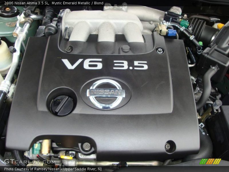 Mystic Emerald Metallic / Blond 2006 Nissan Altima 3.5 SL