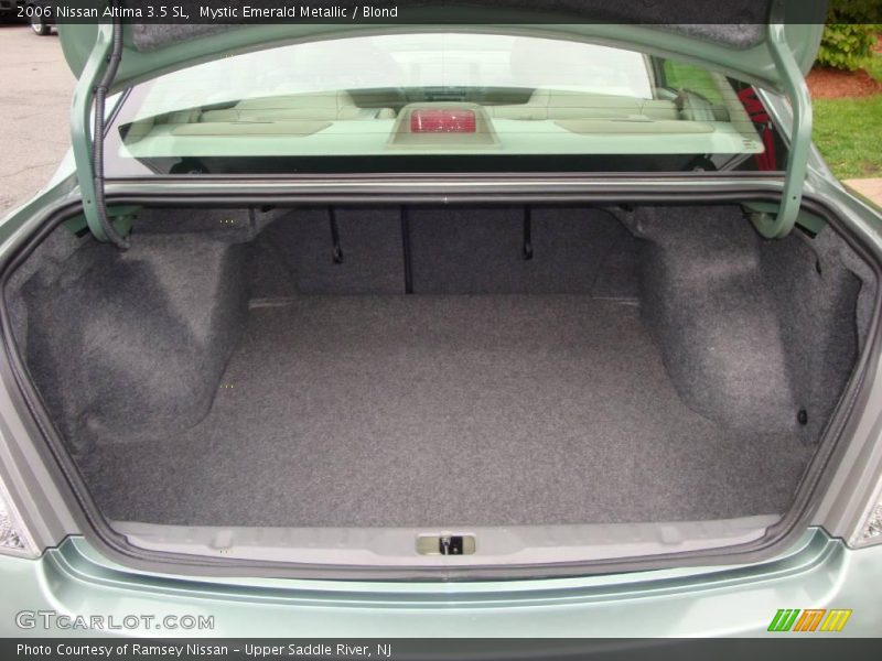 Mystic Emerald Metallic / Blond 2006 Nissan Altima 3.5 SL