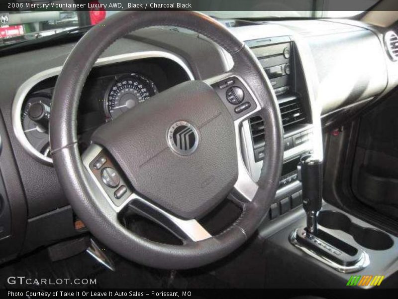 Black / Charcoal Black 2006 Mercury Mountaineer Luxury AWD