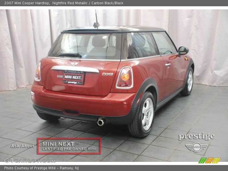 Nightfire Red Metallic / Carbon Black/Black 2007 Mini Cooper Hardtop